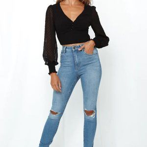 Rolla's Eastcoast Ankle High Rise Skinny Jeans